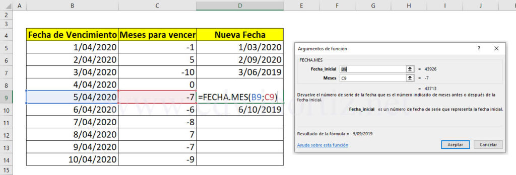 Como Sumar Y Restar Fechas En Excel Todos Los Métodos Edwin Ortiz Herazo 5632