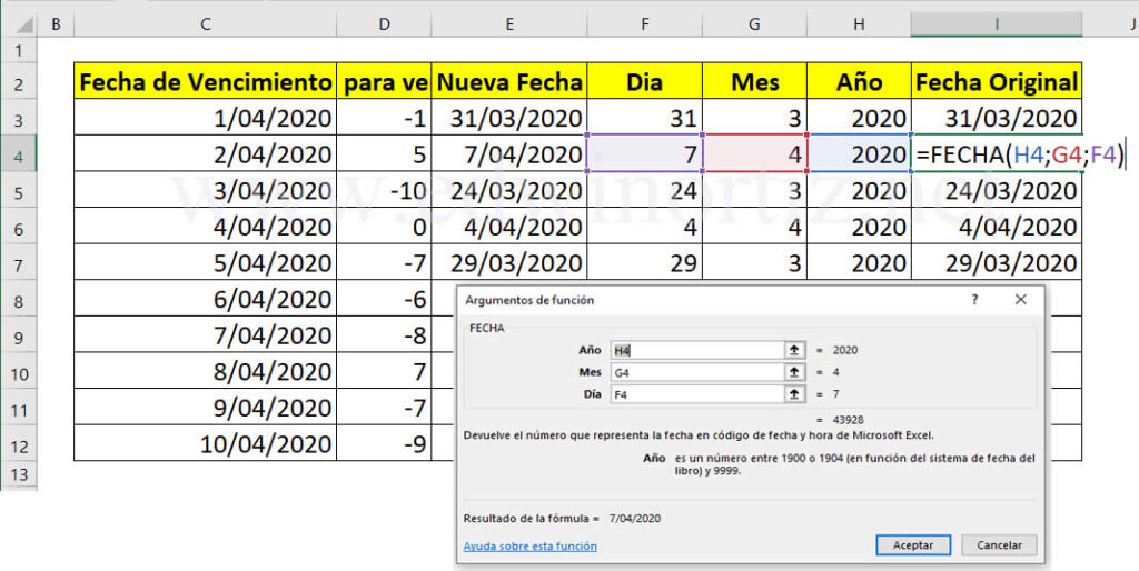 sumar y restar fechas